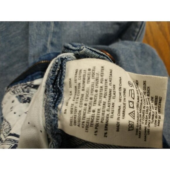 Pilcro & The Letterpress Womens Medium Wash High-Rise Flare Jeans Size 26 Cotton - Picture 6 of 11